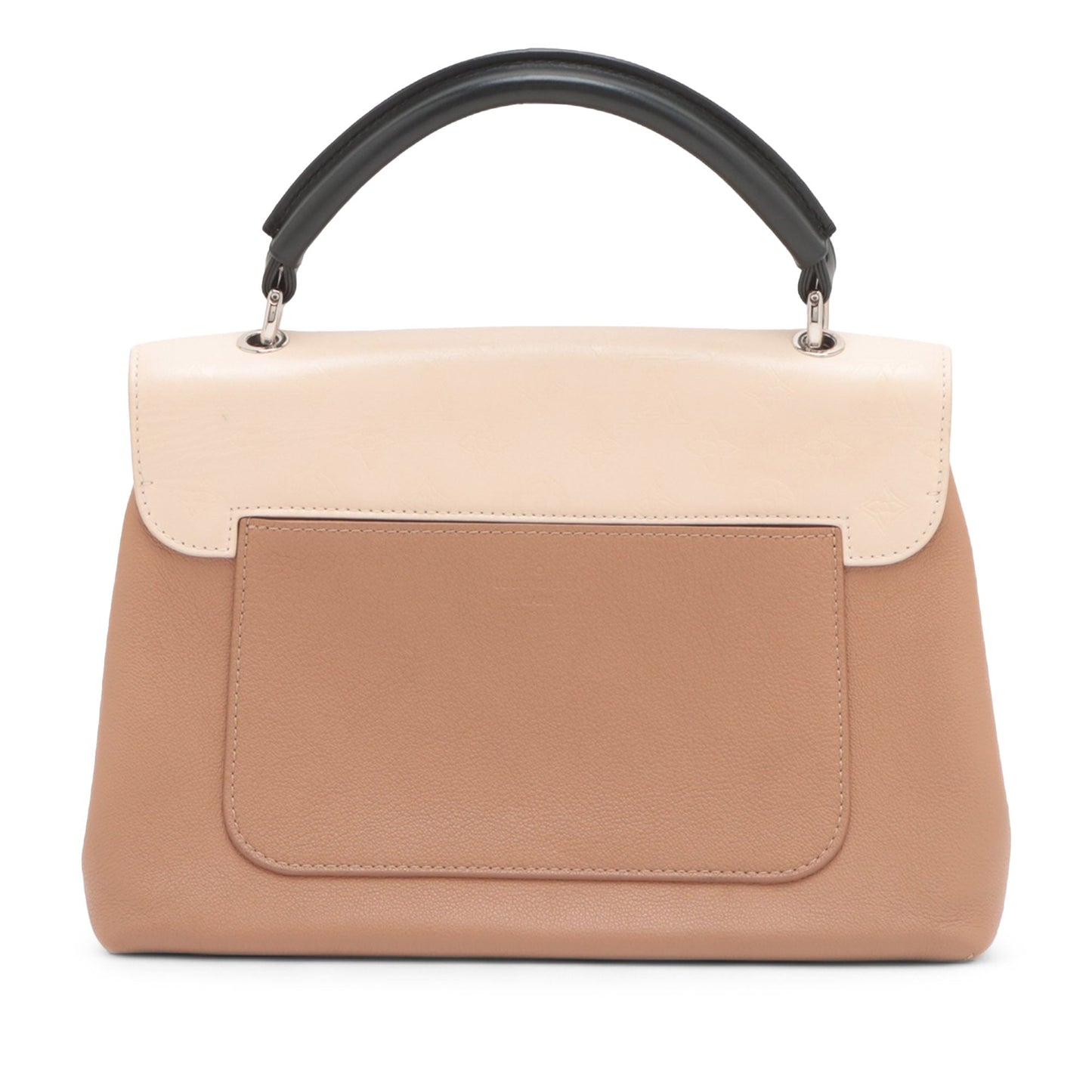 Tan & Beige Louis Vuitton Monogram Very One Handle Satchel