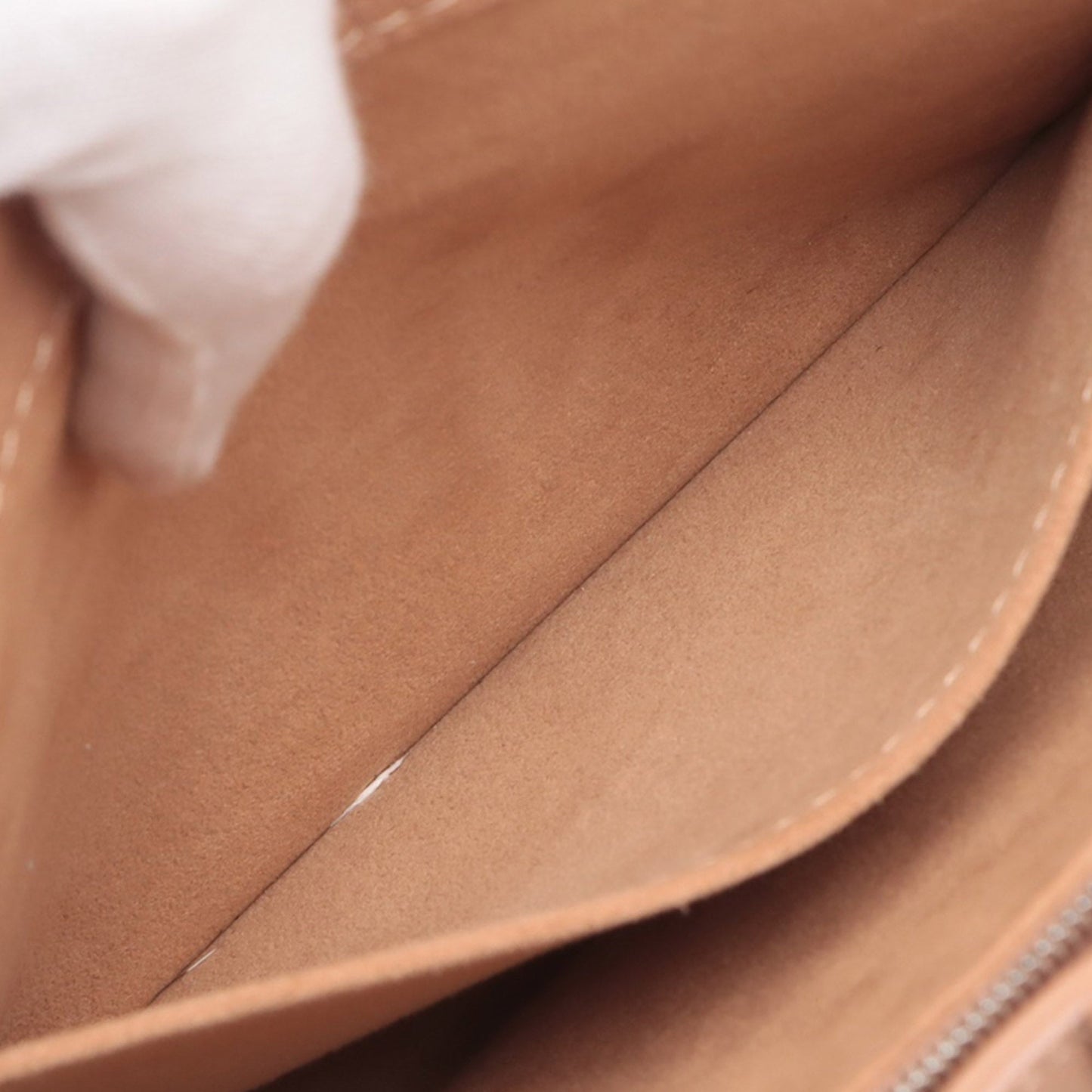 Tan & Beige Louis Vuitton Monogram Very One Handle Satchel