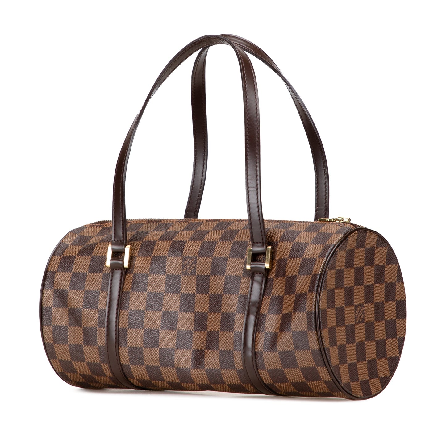 Brown Louis Vuitton Damier Ebene Papillon 30 Handbag