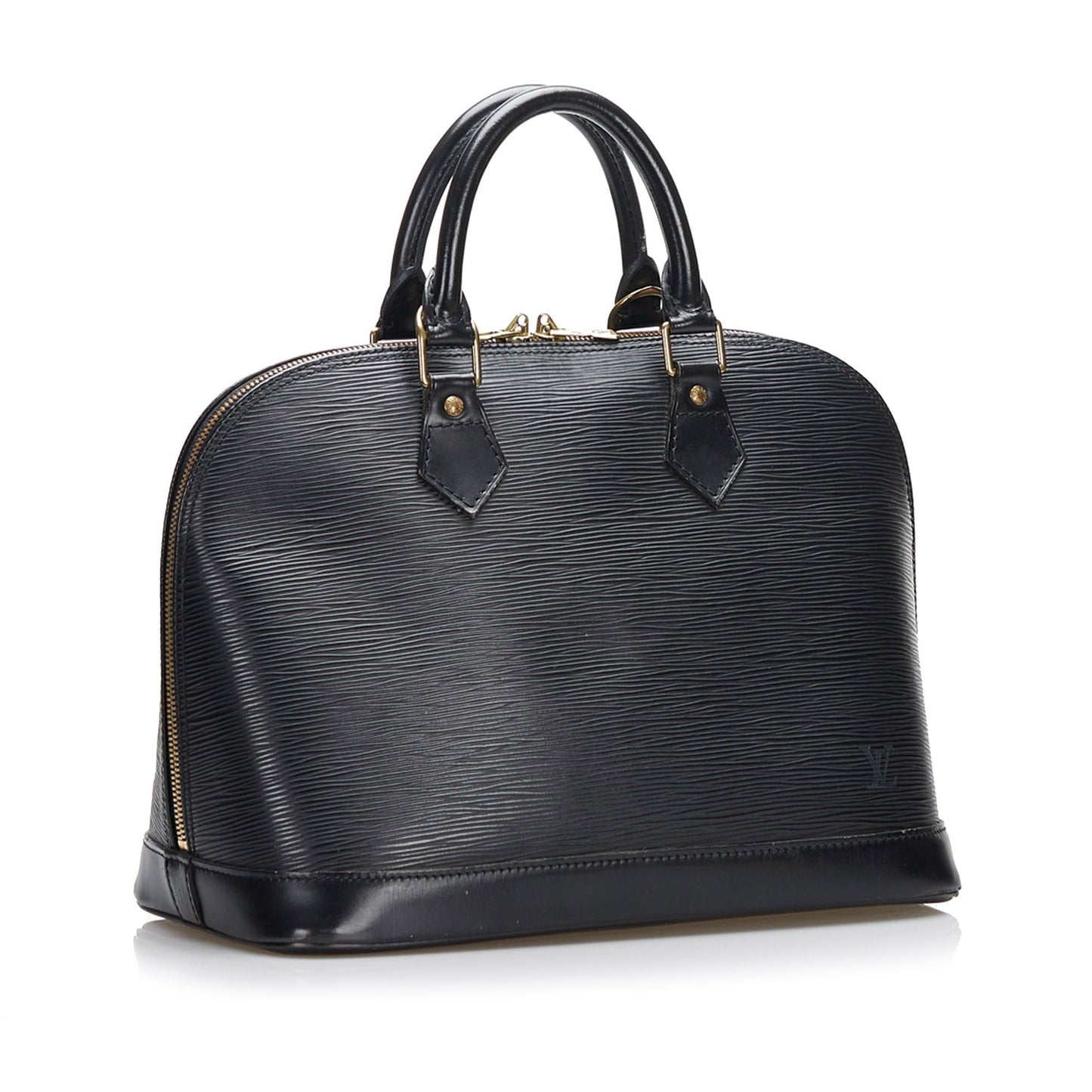 Louis Vuitton Alma GM Black Epi Handbag