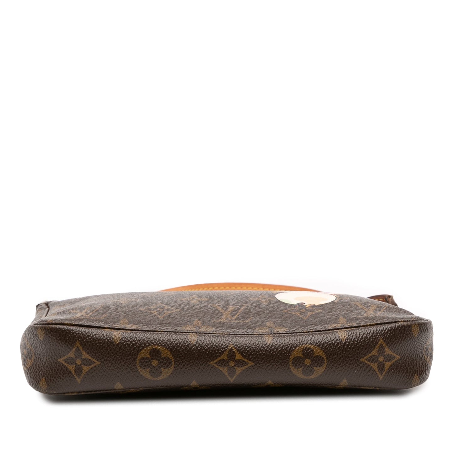 Brown Louis Vuitton Takashi Murakami Monogram Panda Pochette Accessoires Shoulder Bag
