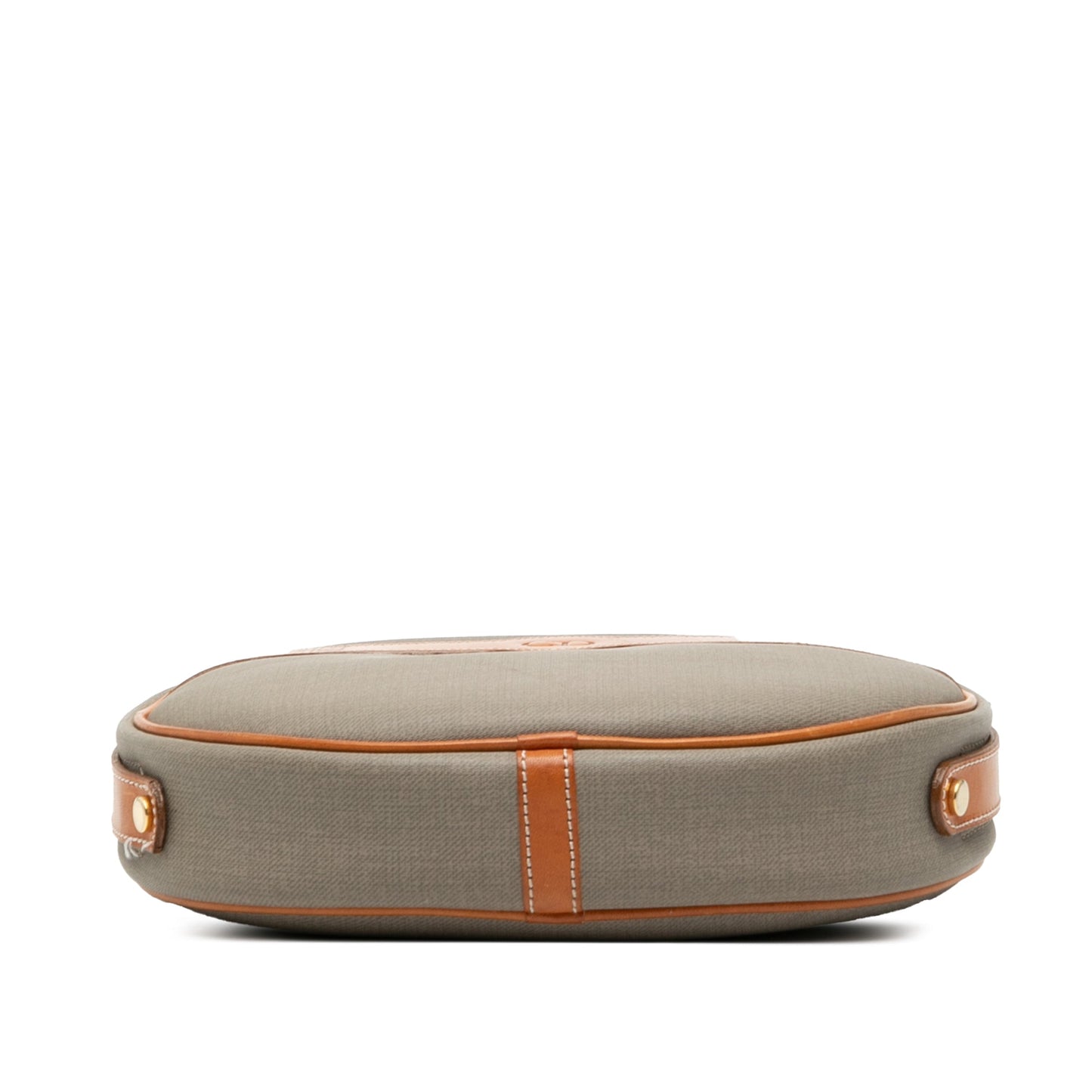 Gray Dior Coated Canvas CD Crossbody