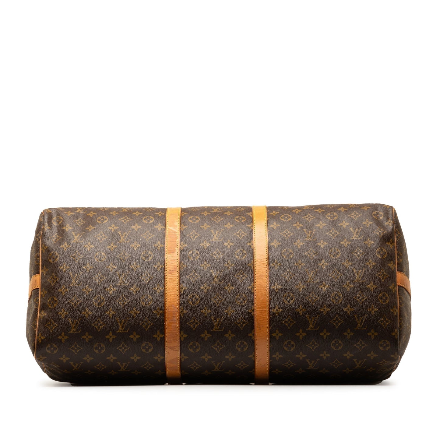 Brown Louis Vuitton Monogram Keepall Bandouliere 60 Travel Bag