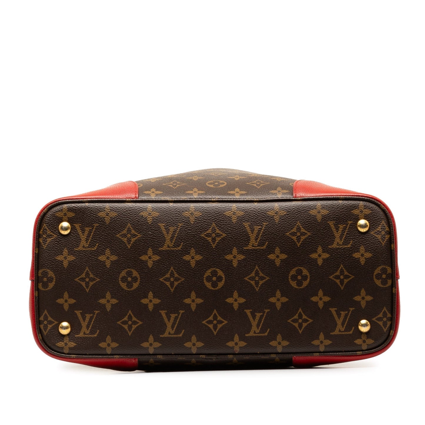 Brown Louis Vuitton Monogram Flandrin Satchel