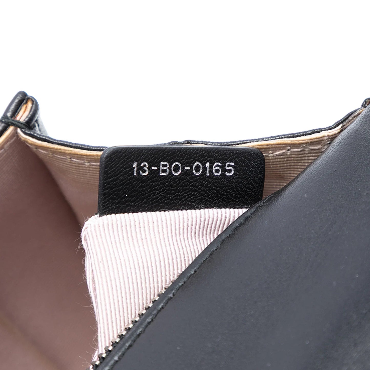 Black Dior Small Lambskin Diorama Flap Crossbody Bag