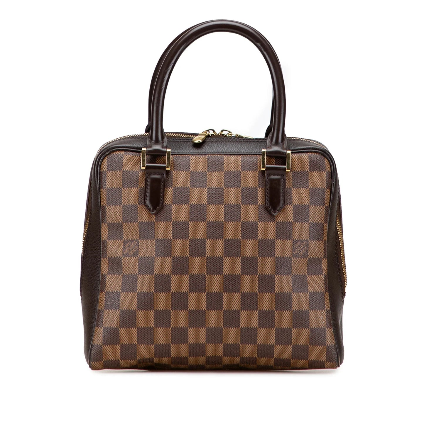 Brown Louis Vuitton Damier Ebene Brera Handbag