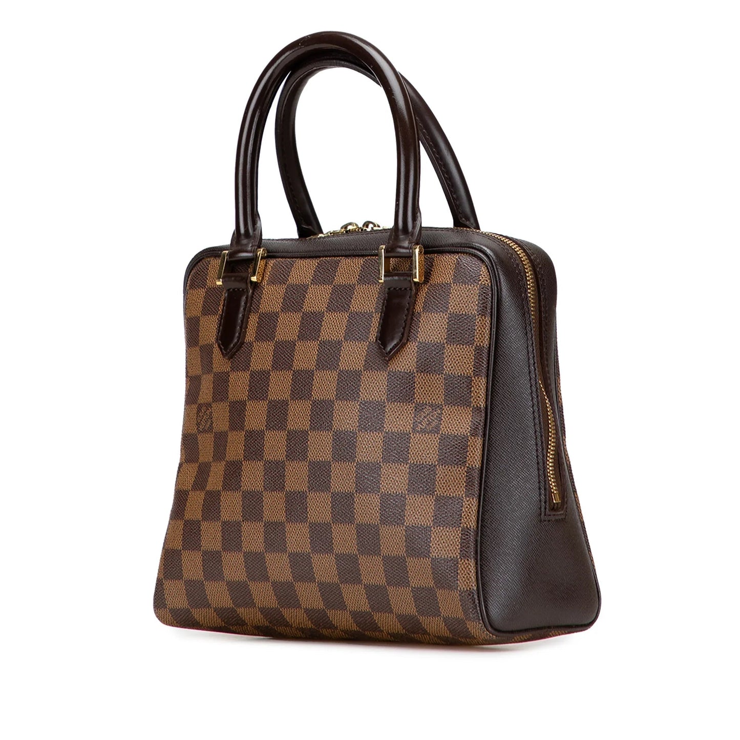 Brown Louis Vuitton Damier Ebene Brera Handbag