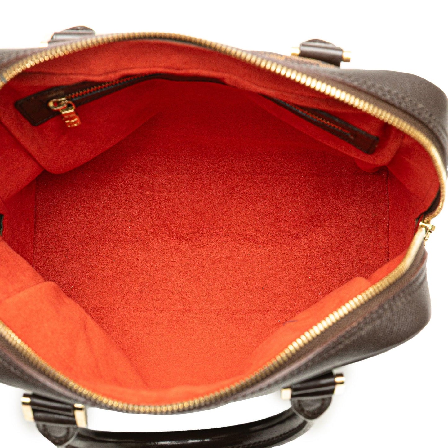 Brown Louis Vuitton Damier Ebene Brera Handbag