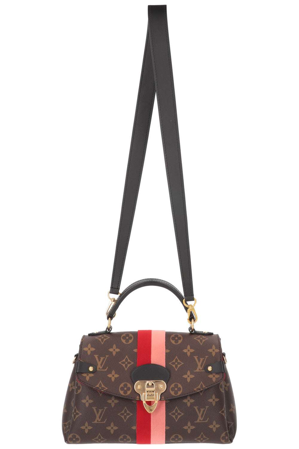 LOUIS VUITTON Georges BB Bag MNG Canvas