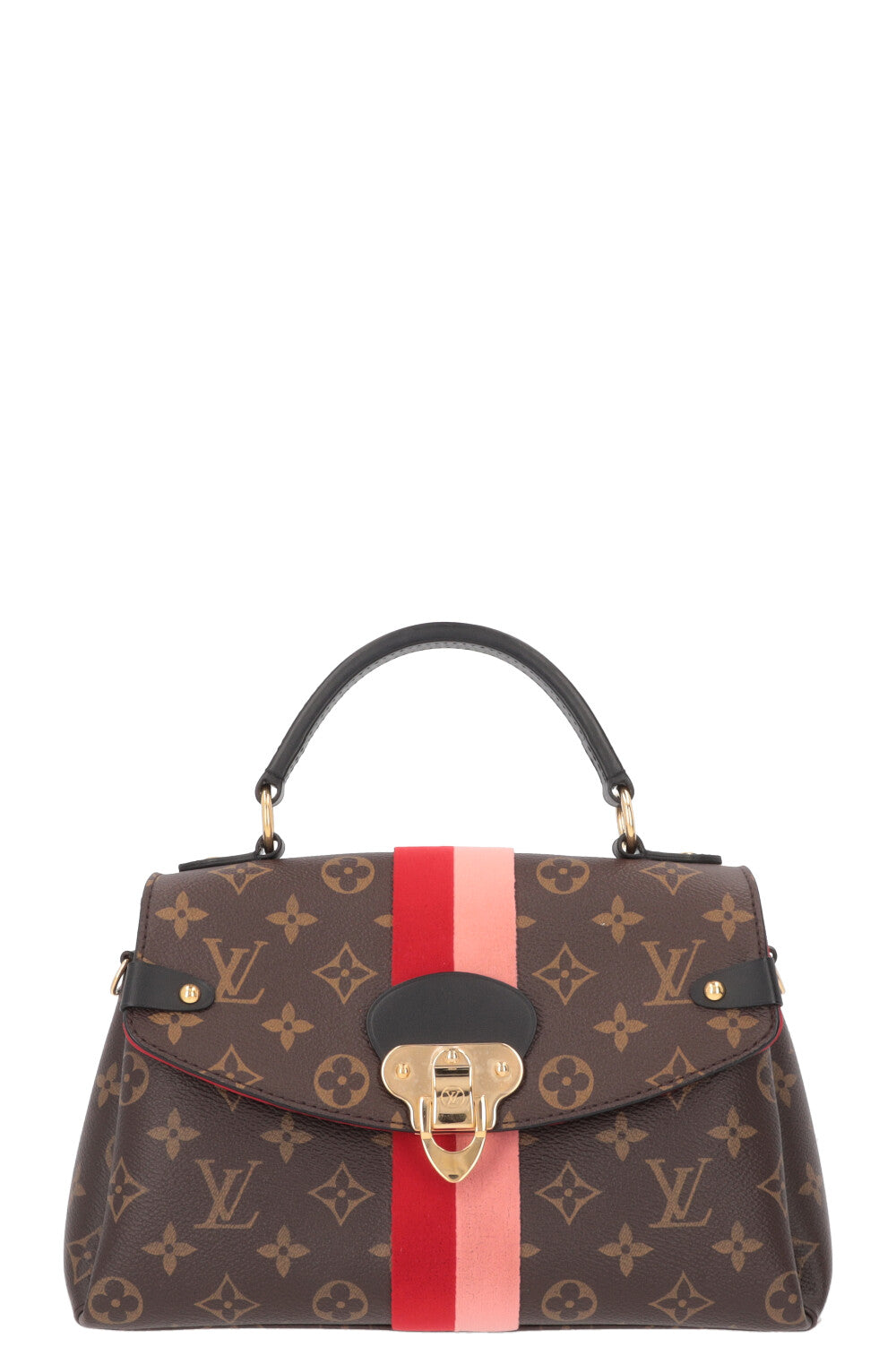 LOUIS VUITTON Georges BB Bag MNG Canvas