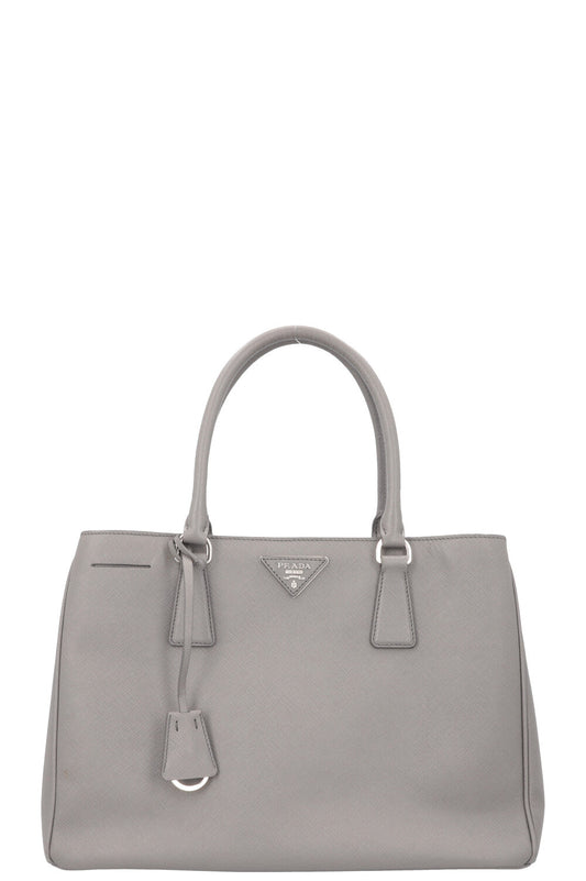 PRADA Tote Bag Saffiano Grey