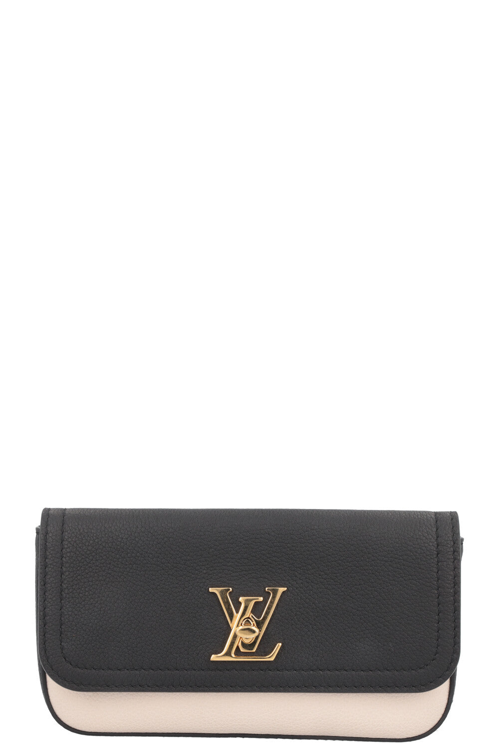 LOUIS VUITTON Lockme Pouch Black Ivory