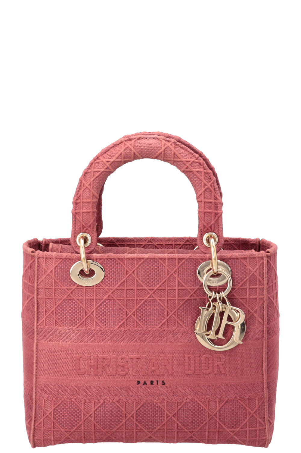 CHRISTIAN DIOR Lady Dior D-Lite Medium Old-Rose