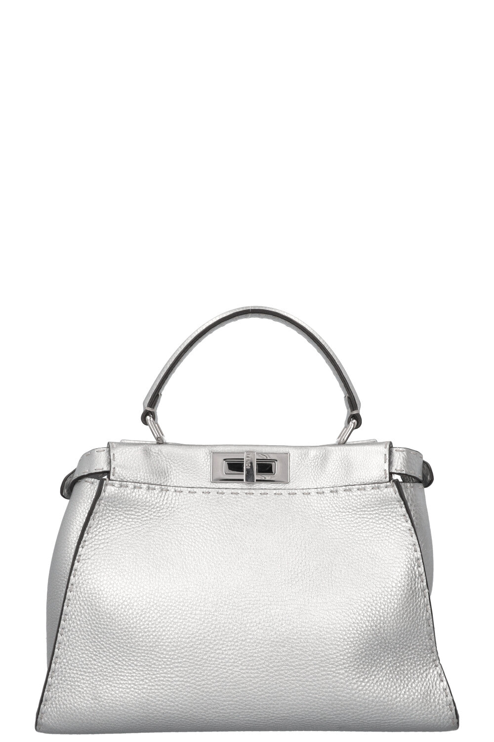 FENDI Peekaboo Medium Silver