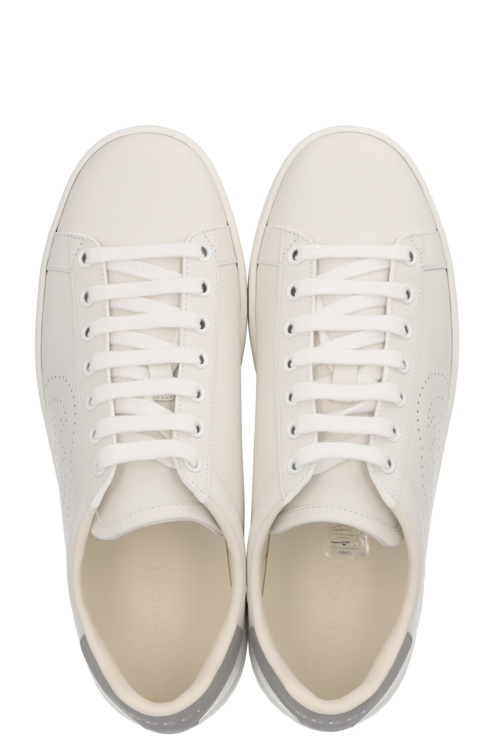 GUCCI Interlocking Low Top Sneaker White