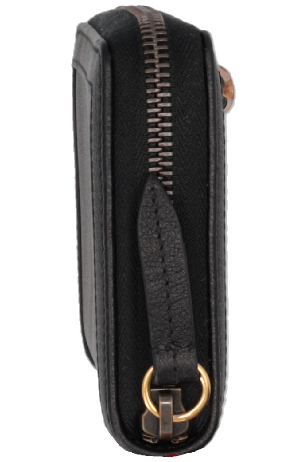 GUCCI Bamboo Zip Wallet Black