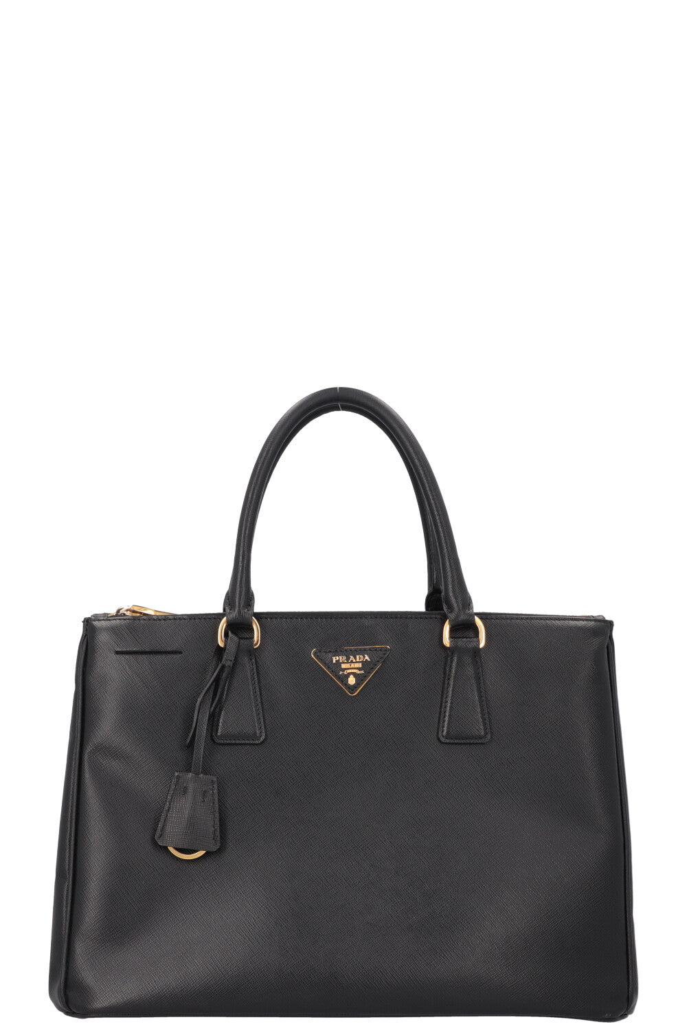 PRADA Galleria Saffiano Large Tote Bag Black