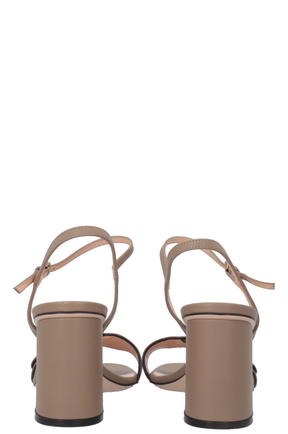 GUCCI Marmont Heels Taupe