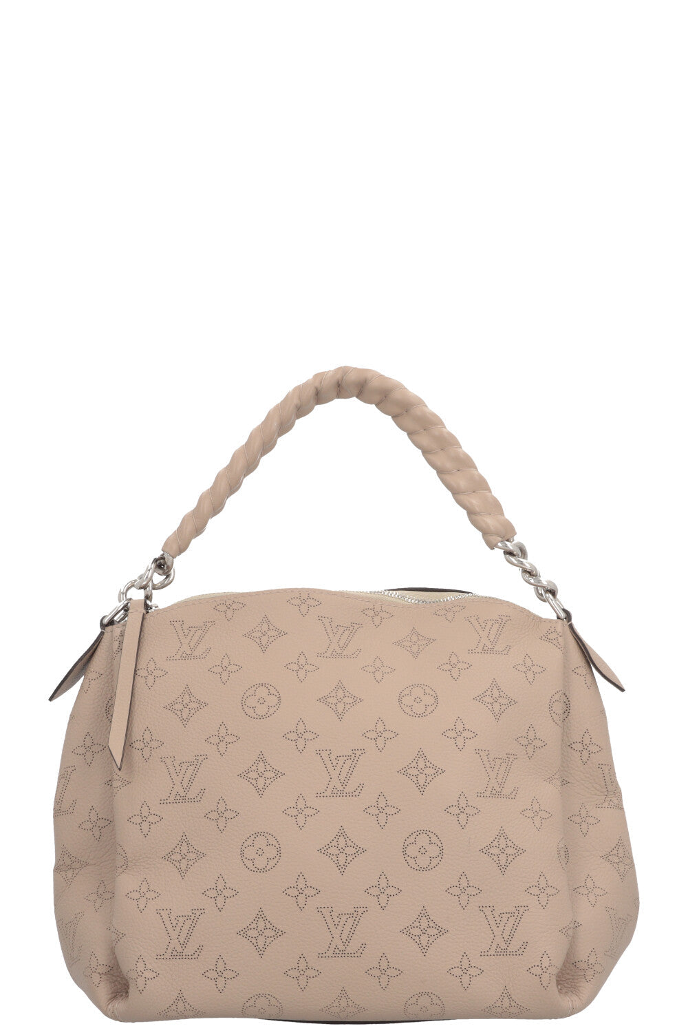 LOUIS VUITTON Babylone BB Bag Mahina Grey