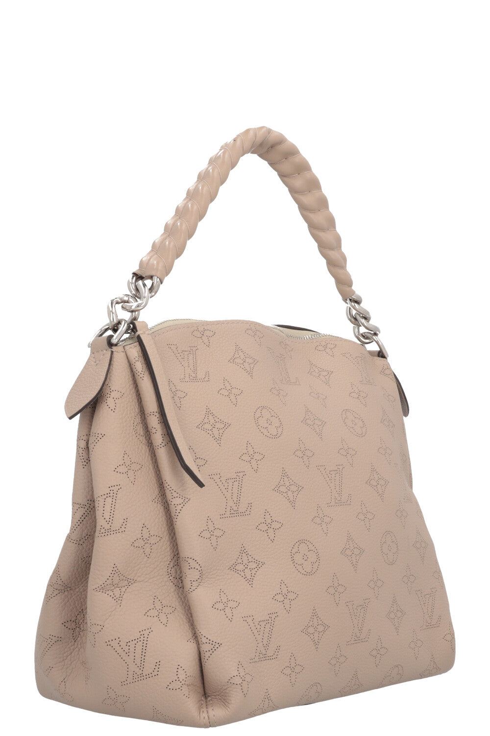 LOUIS VUITTON Babylone BB Bag Mahina Grey