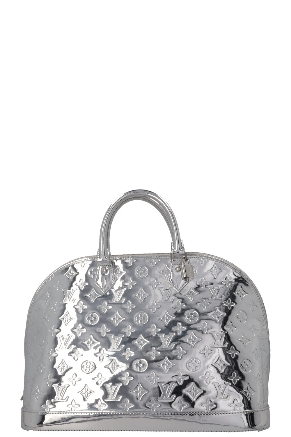 LOUIS VUITTON Alma GM Silver Other Monogram