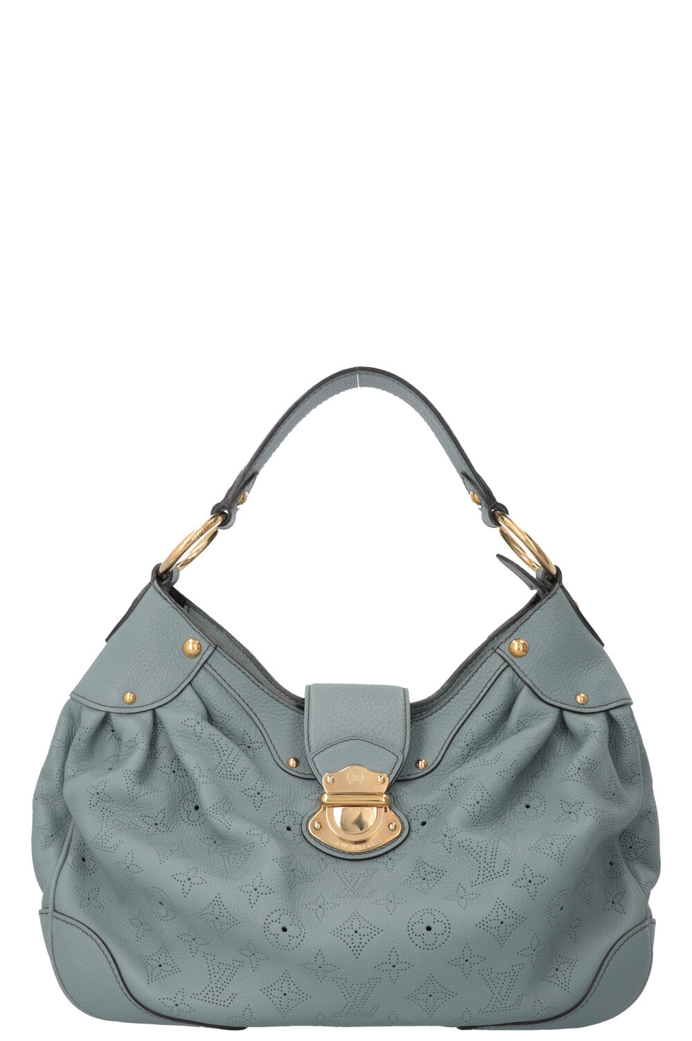 LOUIS VUITTON Solar Mahina Hobo Bag Blue