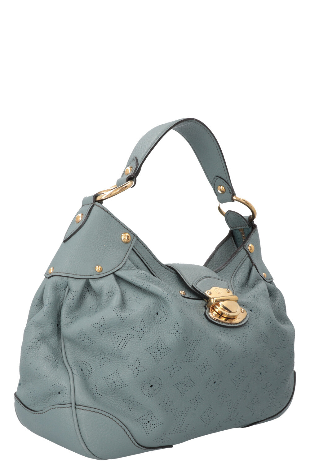 LOUIS VUITTON Solar Mahina Hobo Bag Blue
