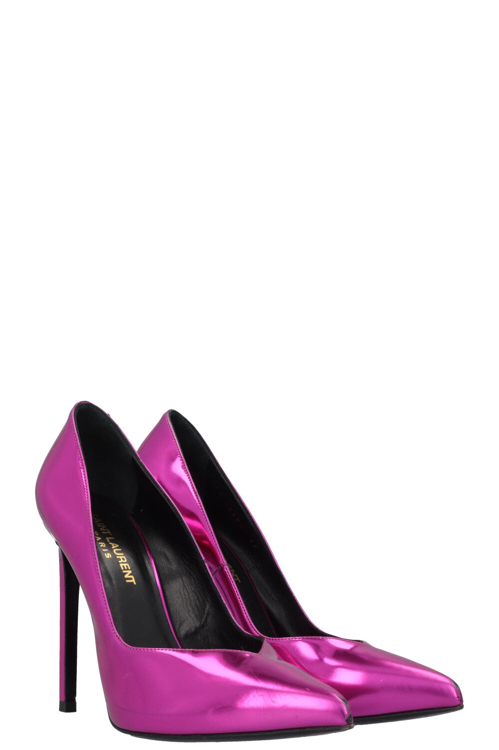 SAINT LAURENT Heels Metallic Pink