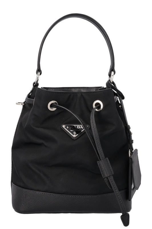 PRADA Bucket Bag Re-Nylon Black