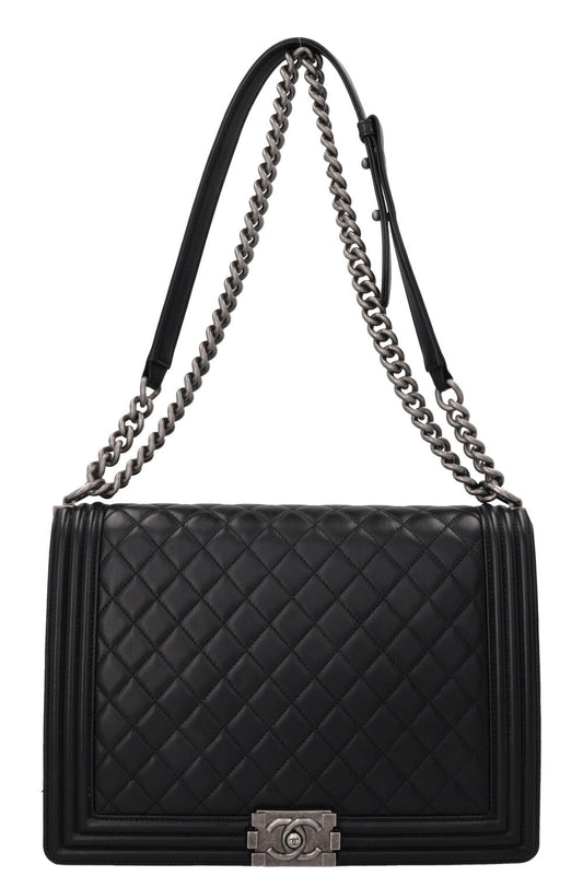 CHANEL Boy Bag Large Black