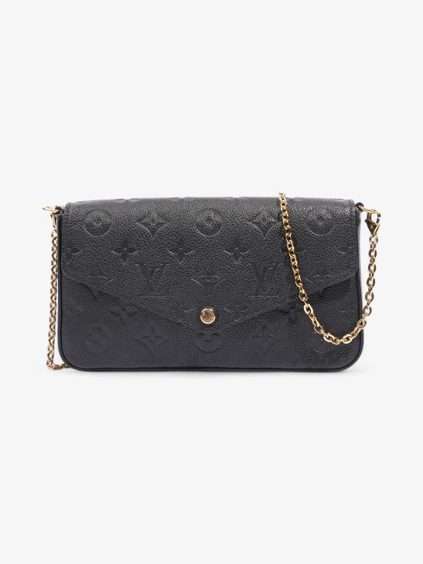 Louis Vuitton Pochette Felicie  Black Empreinte Leather