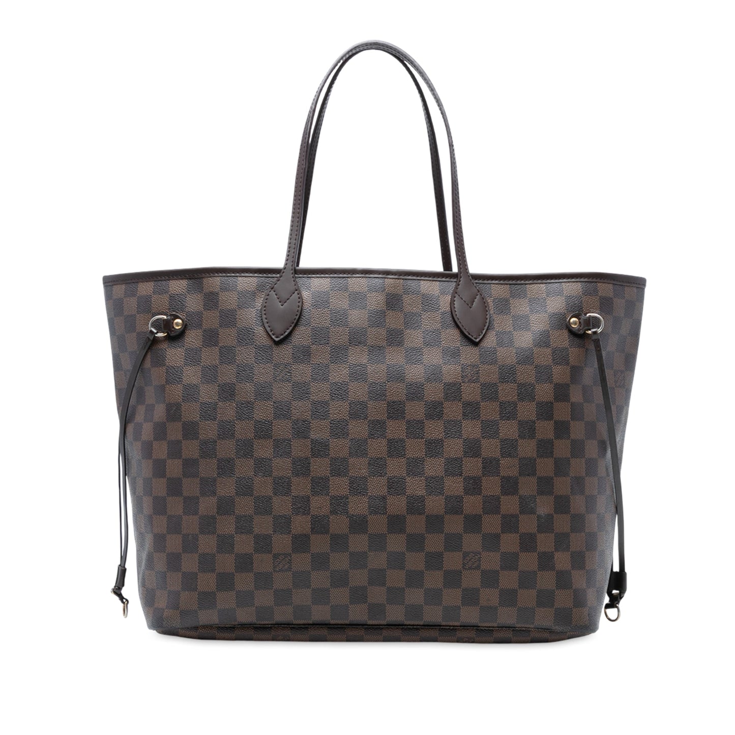 Brown Louis Vuitton Damier Ebene Neverfull GM Tote Bag