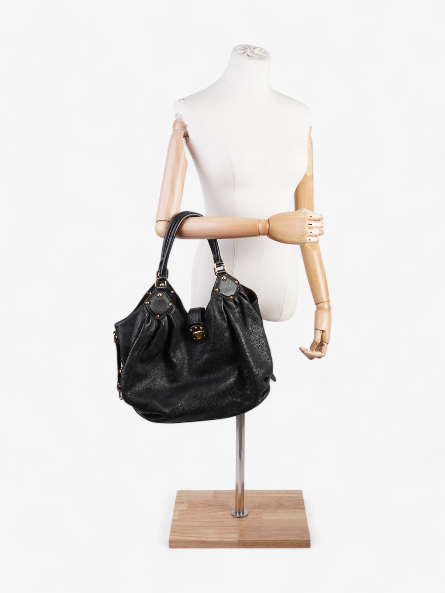 Louis Vuitton Mahina Monogram Empreinte / Black Empreinte Leather Small