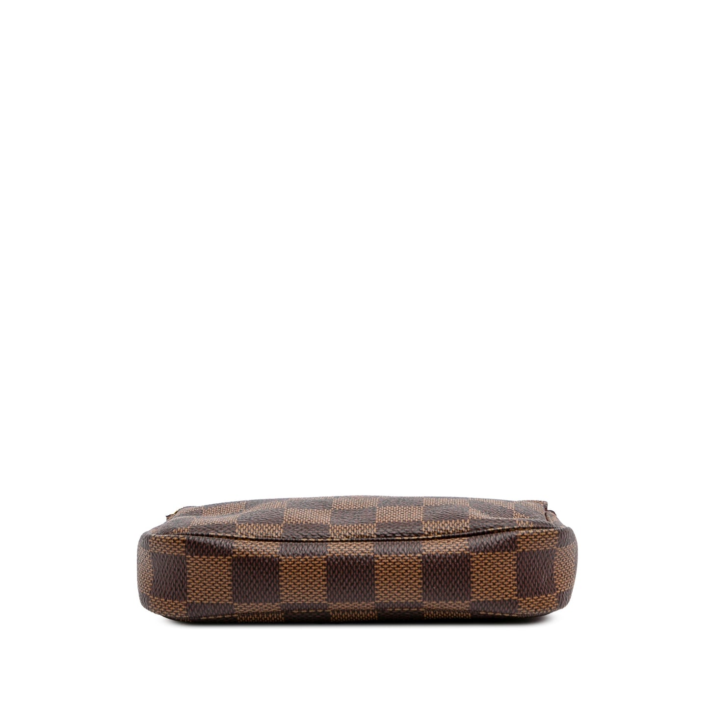 Brown Louis Vuitton Damier Ebene Mini Pochette Accessoires Handbag
