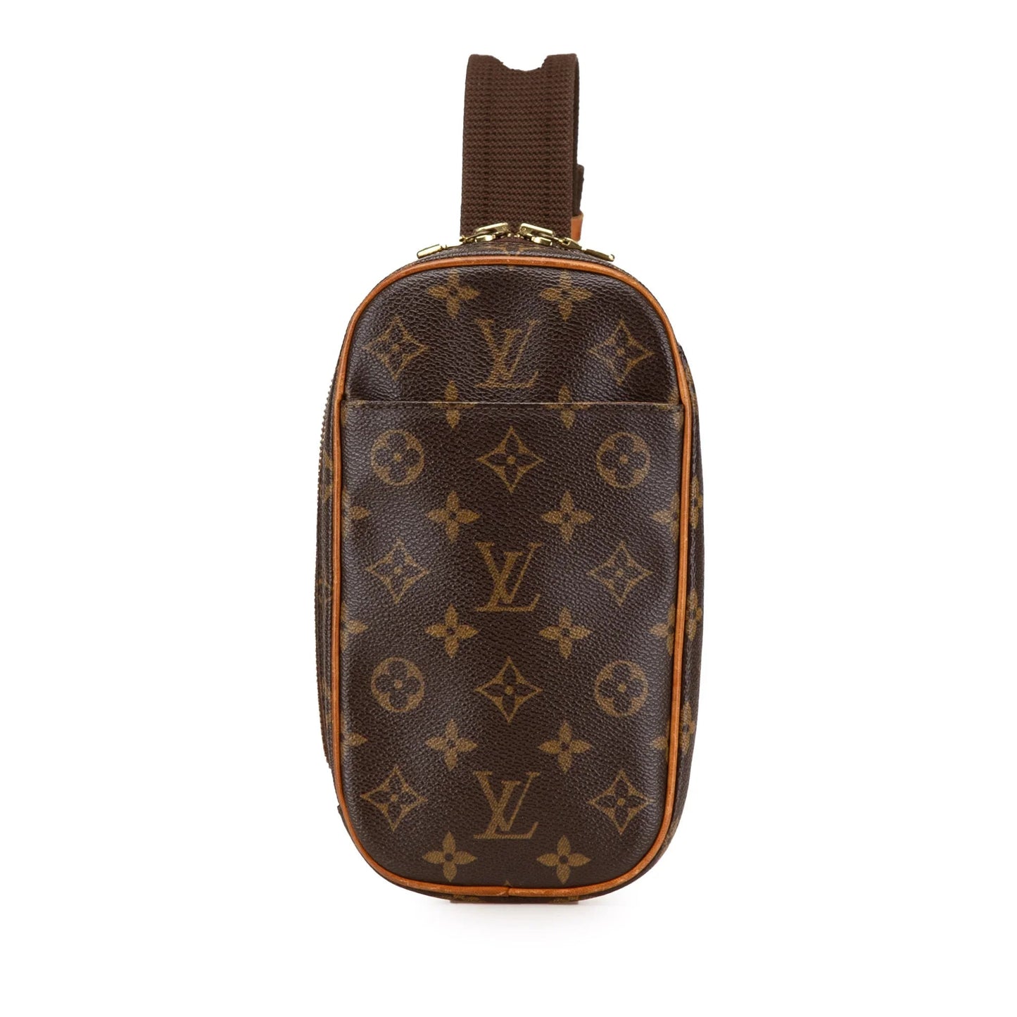 Brown Louis Vuitton Monogram Pochette Gange Crossbody Bag