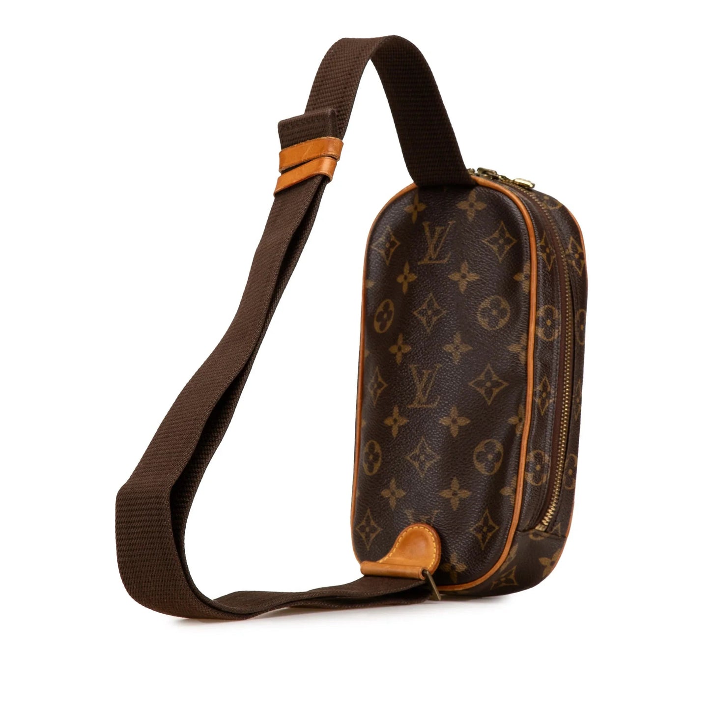 Brown Louis Vuitton Monogram Pochette Gange Crossbody Bag