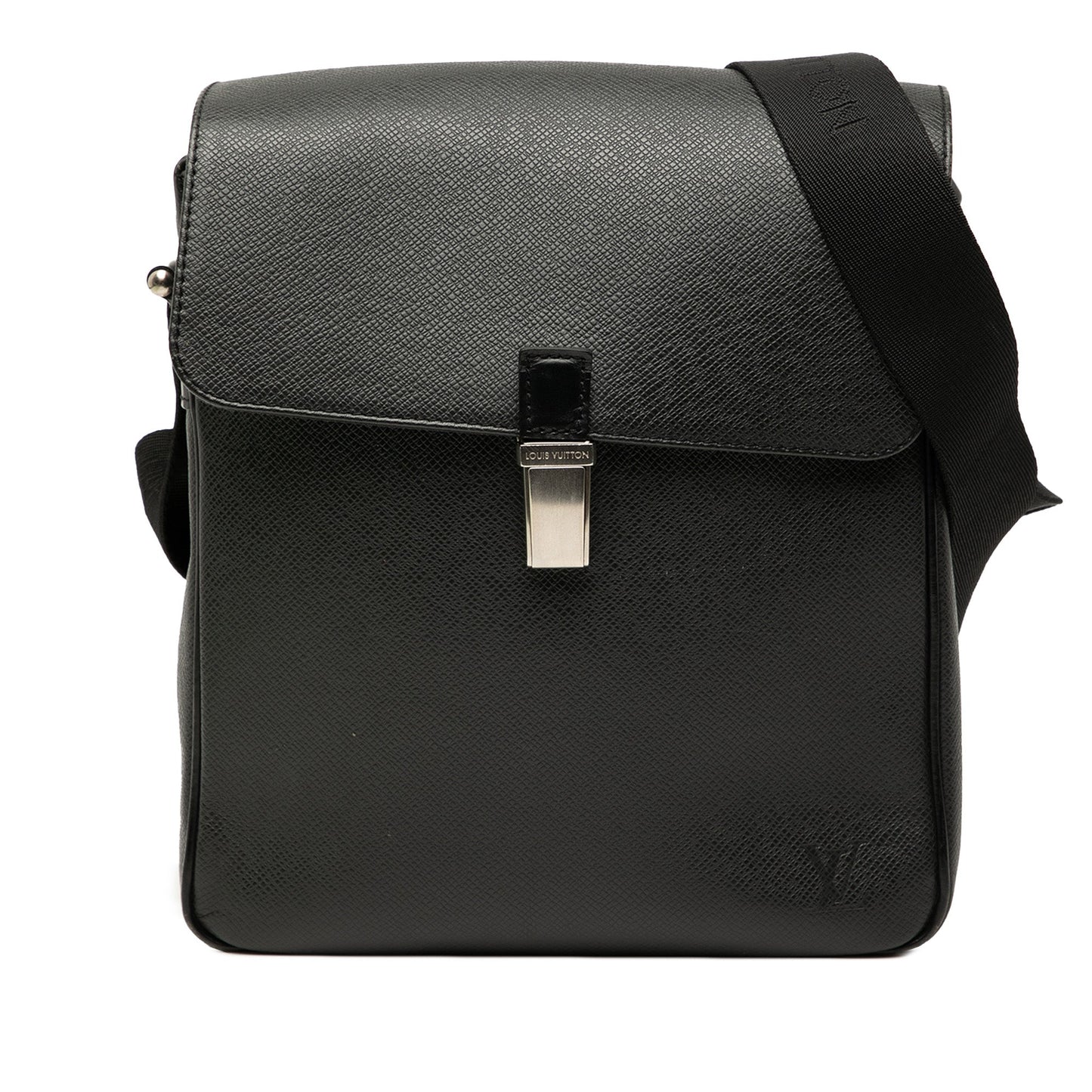 Black Louis Vuitton Taiga Yaranga Crossbody Bag