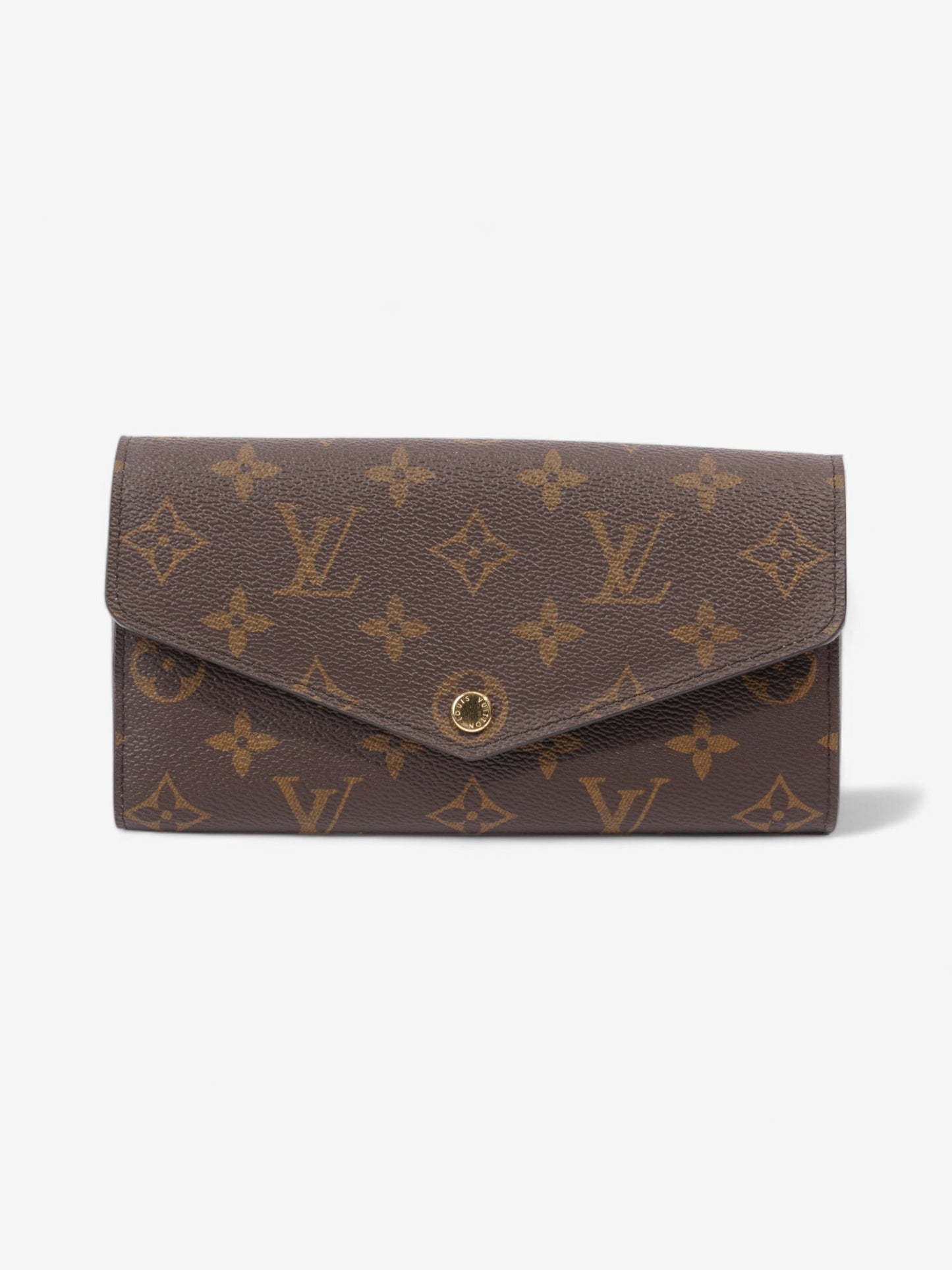 Louis Vuitton Sarah Wallet Monogram / Gold Canvas