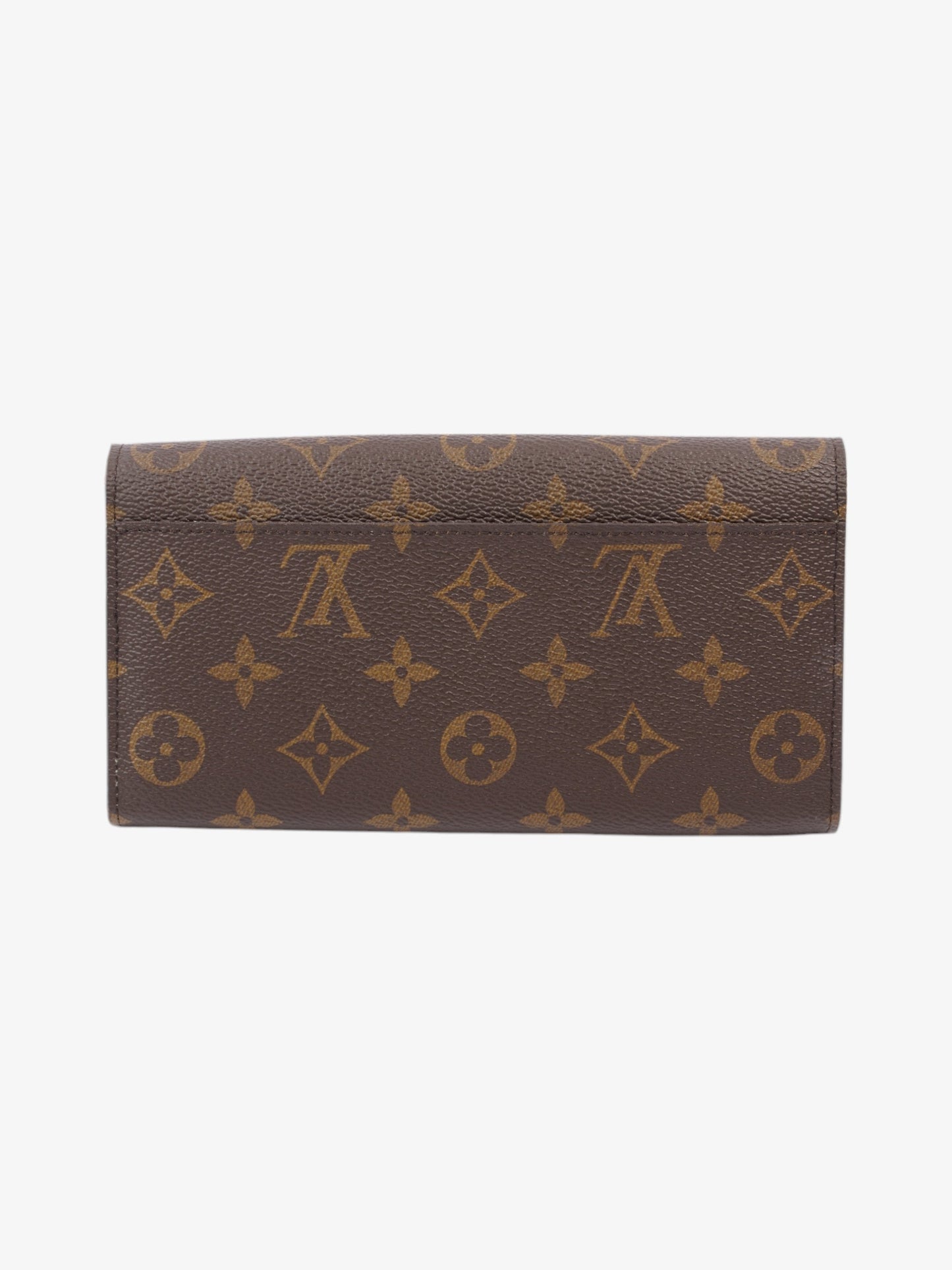 Louis Vuitton Sarah Wallet Monogram / Gold Canvas