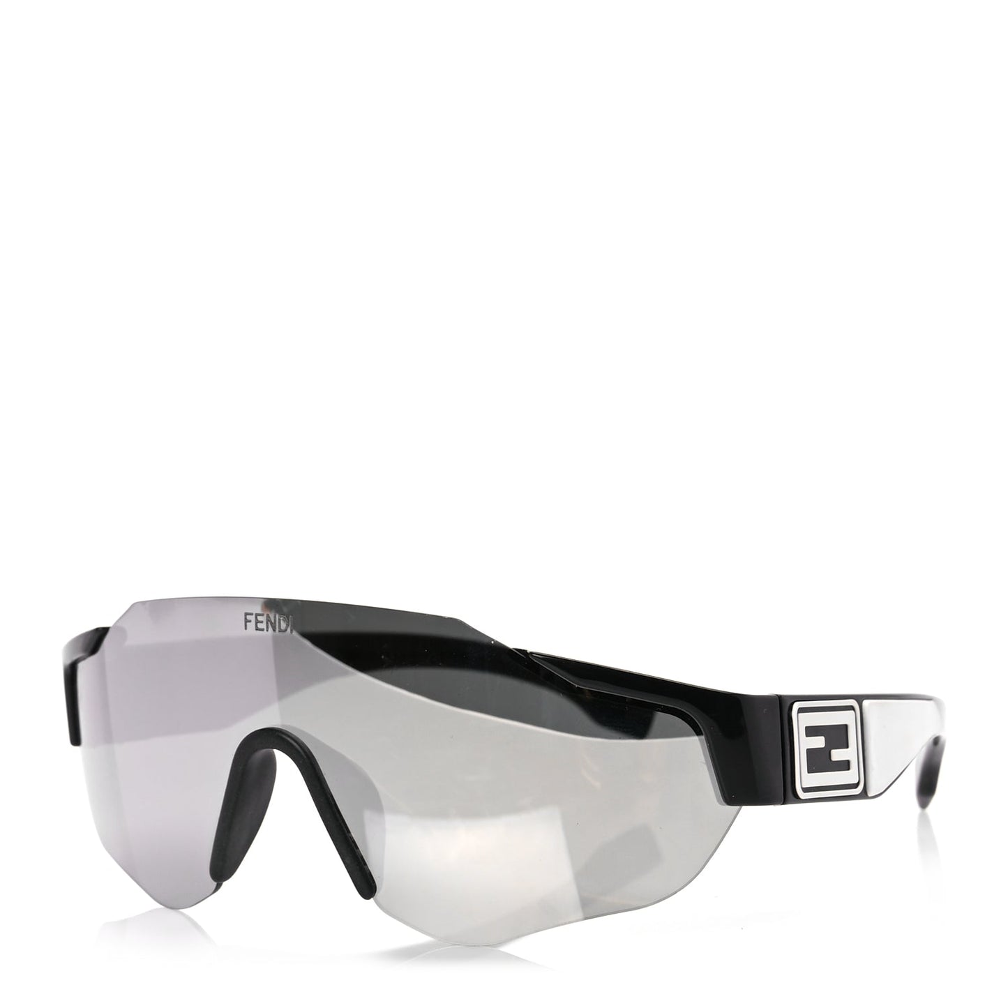 Fendi Sport Shield Sunglasses FE 40088U-Y Black