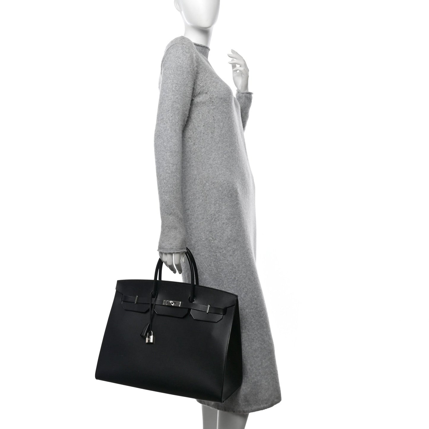 Hermes Vache Hunter Birkin Sellier 40 Black
