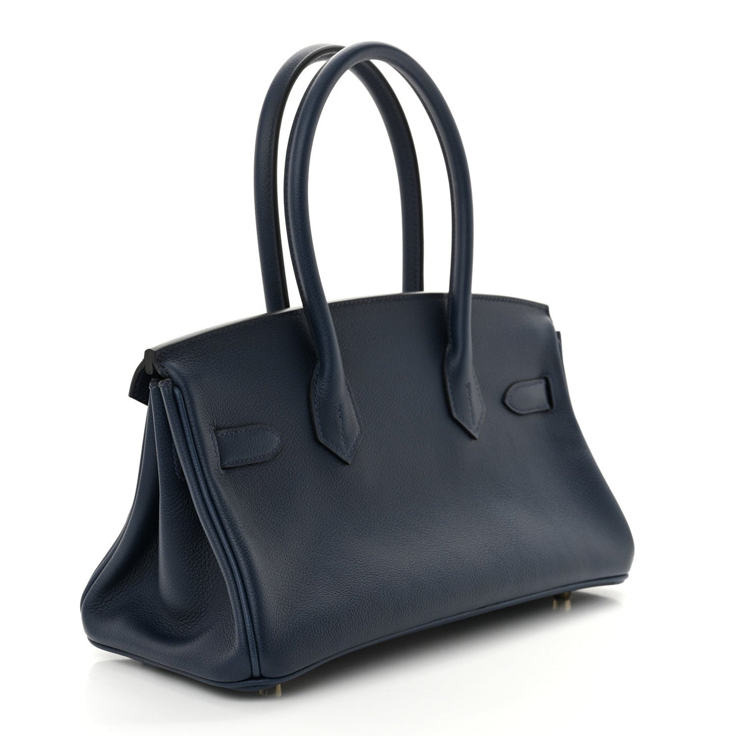 Hermes Evercolor Shoulder Birkin Light 29 Bleu Abysse