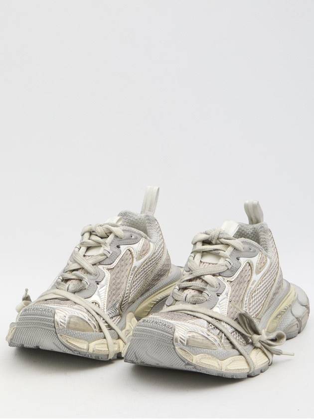 Luxury Balenciaga Trending 2026 3XL Mesh Panel Low Top Sneakers Grey