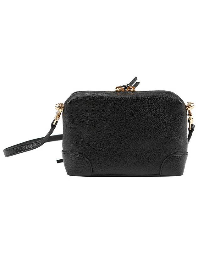 Luxury Balenciaga Trending 2026 Metal Reporter Mini Cross Bag Black