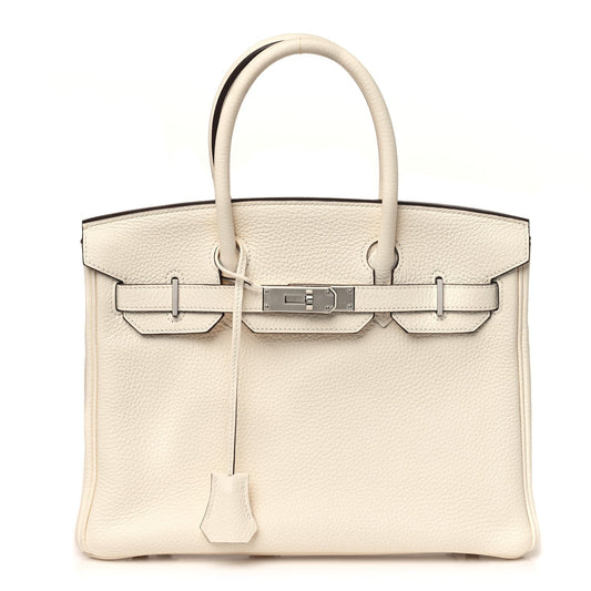Hermes Taurillon Clemence Birkin 30 Nata