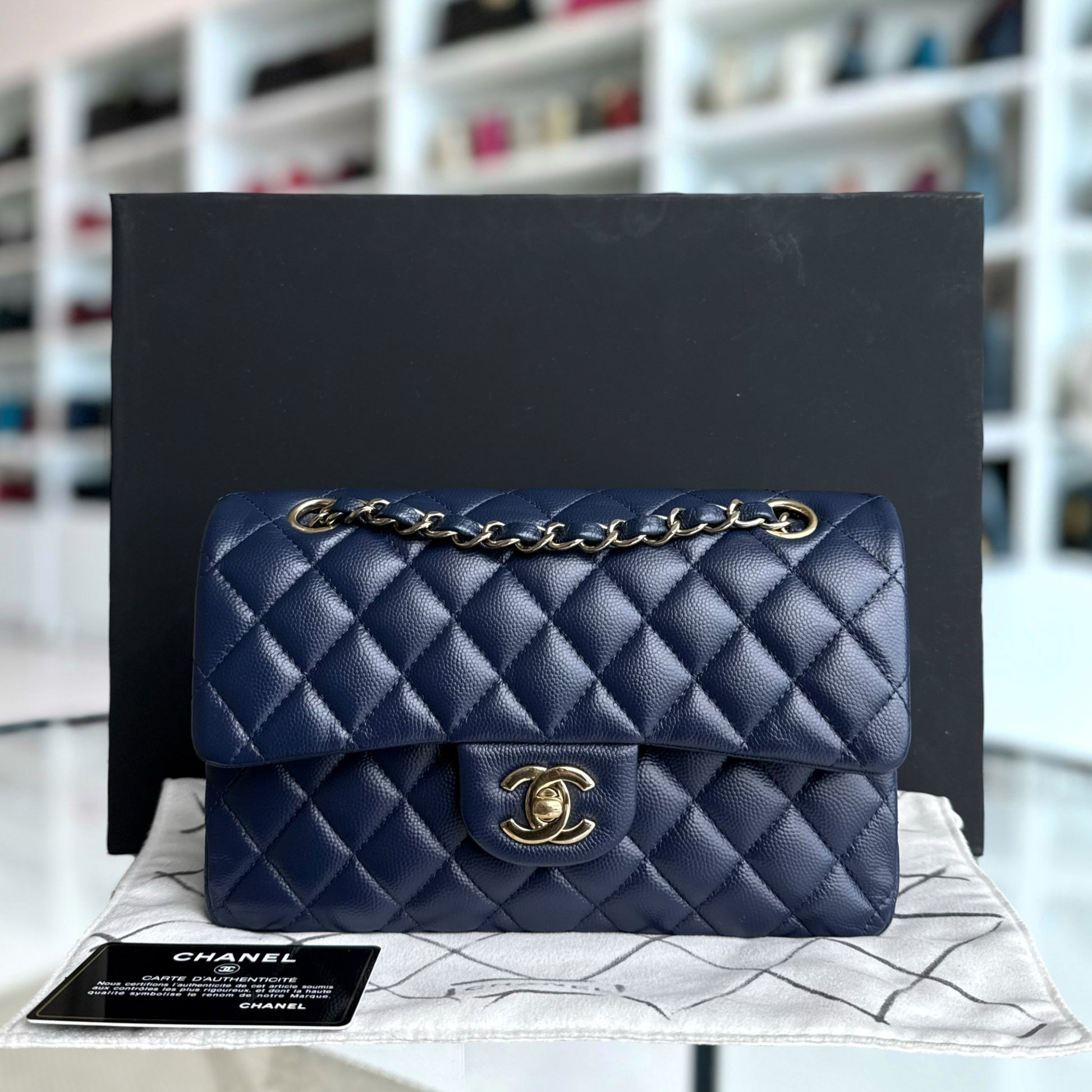 Chanel Classic Flap Small Shoulder Bag - EworeBags