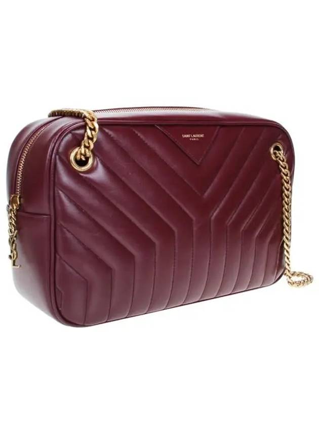Luxury Saint Laurent Trending 2025 Joan Camera Shoulder Bag Burgundy