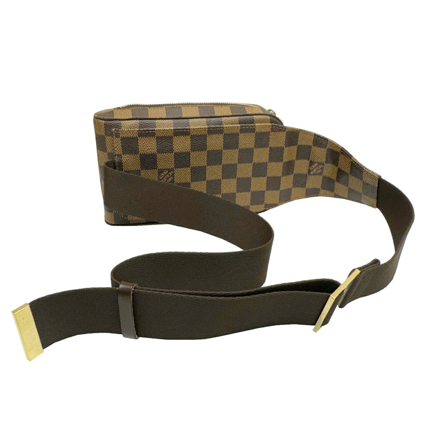 Louis Vuitton Damier Canvas Ebene Damier Canvas Shoulder Bag Sling Bag