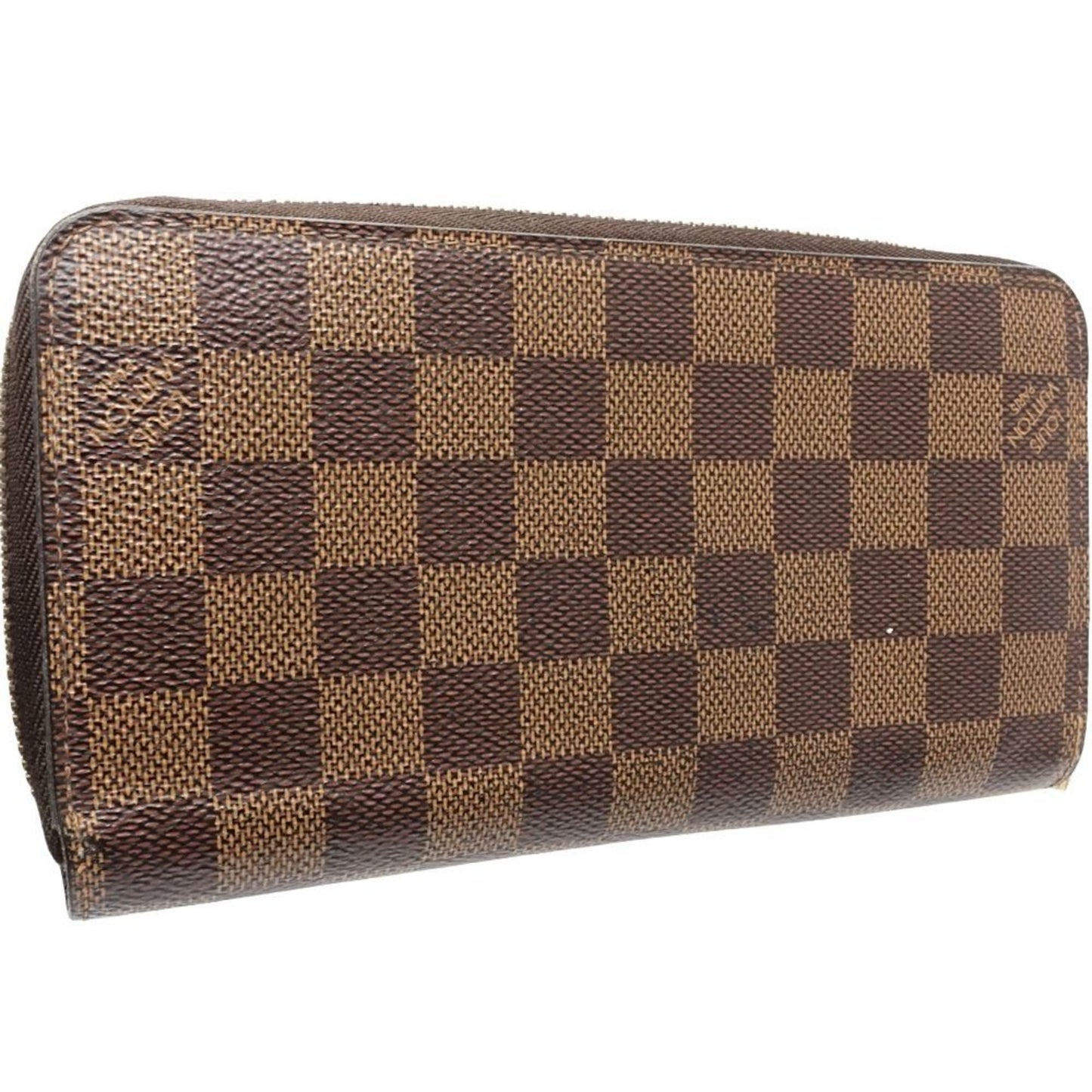 Louis Vuitton Damier Damier Canvas Ebene Galle Canvas Long Wallet (Bi-Fold)