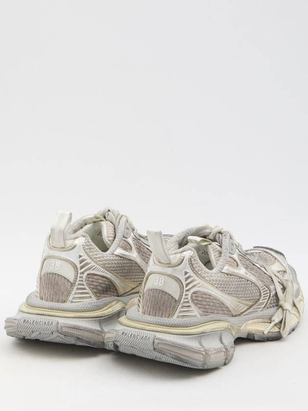 Luxury Balenciaga Trending 2026 3XL Mesh Panel Low Top Sneakers Grey